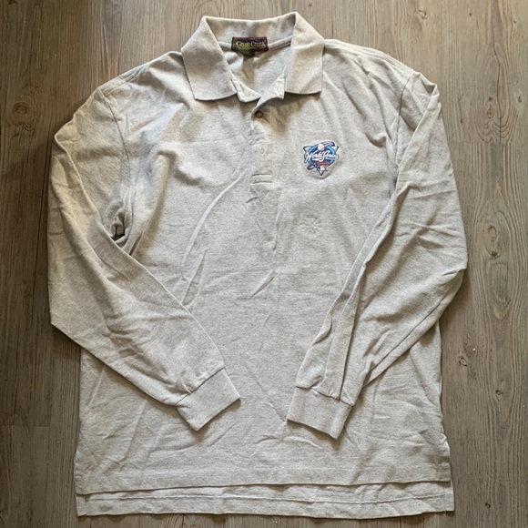 Men’s World Series 2000 Long Sleeve Polo - Large - Picture 1 of 5